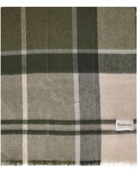 Barbour - Rosefield und beige schal - Lyst