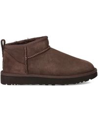 UGG - Classic Ultra Mini Burnt Cedar Laars - Lyst