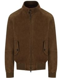 Baracuta - Bomber G9 Suède Dark - Lyst