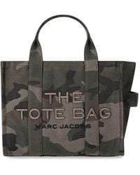 Marc Jacobs - The Camo Jacquard Medium Tote Handtas - Lyst