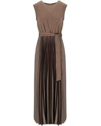 Weekend by Maxmara - Samuele Braunes Kleid - Lyst