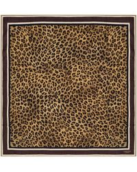 Weekend by Maxmara - Tauro Leopard Foulard Scarf - Lyst