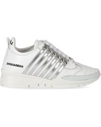 DSquared² - Legendary White Sneaker - Lyst