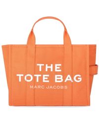 Marc Jacobs - The Canvas Medium Tote Tangerine Handbag - Lyst