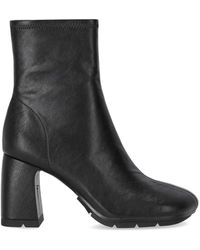 Ash - Eclat Schwarze Stiefelette Mit Absatz - Lyst