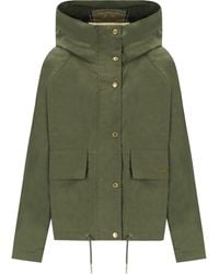 Barbour - Giacca con cappuccio nith showerproof - Lyst