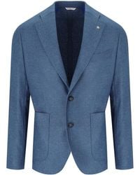 Manuel Ritz - Carta Da Zucchero Single-Breasted Jacket - Lyst