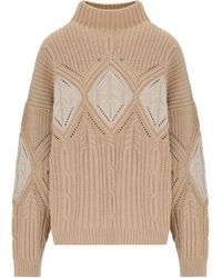 Twinset - Cratere Turtleneck Jumper - Lyst