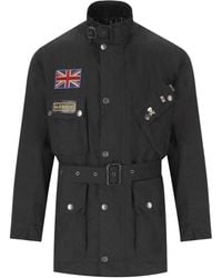 Barbour - International steve mcqueen 60th anniversary wax e jacke - Lyst