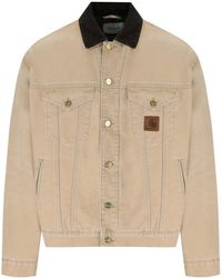 Carhartt - Dayton trucker dusty brown jacke - Lyst