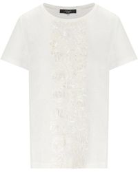 Weekend by Maxmara - Magno weisses t-shirt - Lyst