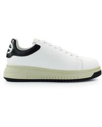 Emporio Armani Sneakers for Men Up 60% off at Lyst.com