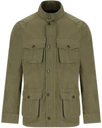 Barbour - Chaqueta corbridge casual bleached olive - Lyst