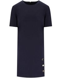 Twinset - Dress With Jewel Buttons - Lyst