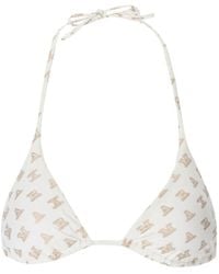 Max Mara - Beachwear Alyssa White Bikini Top - Lyst