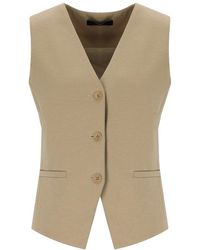 Weekend by Maxmara - Poggi Waistcoat - Lyst