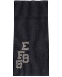 Elisabetta Franchi - Ribbed Scarf - Lyst