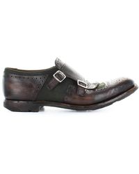 Church's Mocassino Shanghai 10 Burnt Mimetic - Marrone