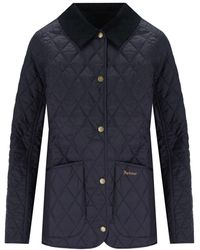 Barbour - Annandale Navy Blue Jacket - Lyst