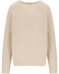 Weekend by Maxmara - Sweater Ghiacci Cream - Lyst