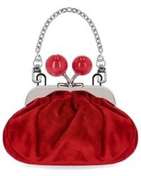 Weekend by Maxmara - Clutch Pasticcino Nocino Velvet - Lyst