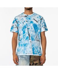 Haculla Hand Painted T-shirt - Blue