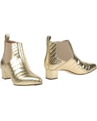 Max Mara Ankle Boots - Metallic