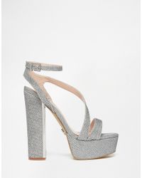 lipsy silver heels