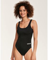 Klein Kw0kw00010 Black Calvin In Swimsuit Women Women's YIDWe29bEH