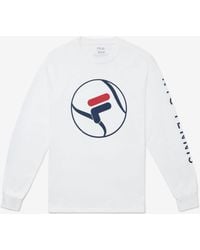 Fila Long-sleeve t-shirts for Men - Up to 50% off | Lyst