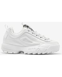 fila mens shoes white