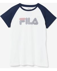 Fila Oversized Baseball Jersey In Mesh in White | Lyst