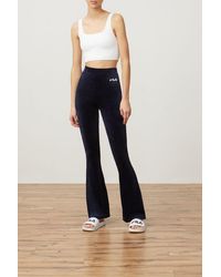 fila button down pants