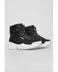 fila shoes womens high tops