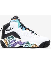high ankle shoes fila