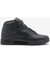 black fila high tops