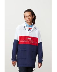 fila houston woven track top