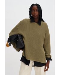 Filippa K - Ribbed Cotton Linen Sweater - Lyst