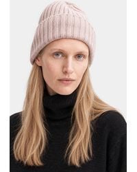 Filippa K - Wool Cashmere Rib Hat - Lyst