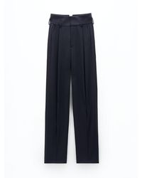 Filippa K - High Waist Tuxedo Trousers - Lyst