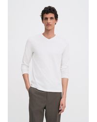 Filippa K - Cotton Jersey V-Neck Tee - Lyst