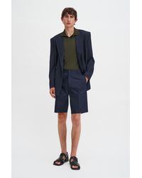 Filippa K - Tailored Cotton Chino Shorts - Lyst