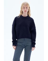 Filippa K - Boxy Braided Sweater - Lyst