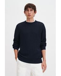 Filippa K - Braided Cotton Silk Sweater - Lyst