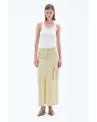 Filippa K - Re:Sourced Crepe Cargo Skirt - Lyst