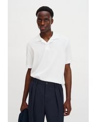 Filippa K - Technical Cotton Polo Shirt - Lyst