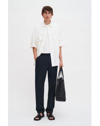 Filippa K - Theo Linen Trousers - Lyst