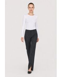 Filippa K - Slim Pinstripe Trousers - Lyst