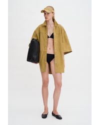 Filippa K - Gathered Back Bikini Top - Lyst