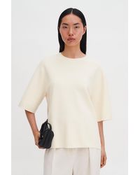 Filippa K - Milano Knit T-Shirt - Lyst